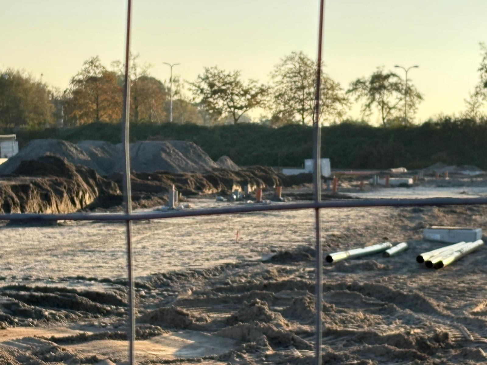 Eerste werkzaamheden rioleringen